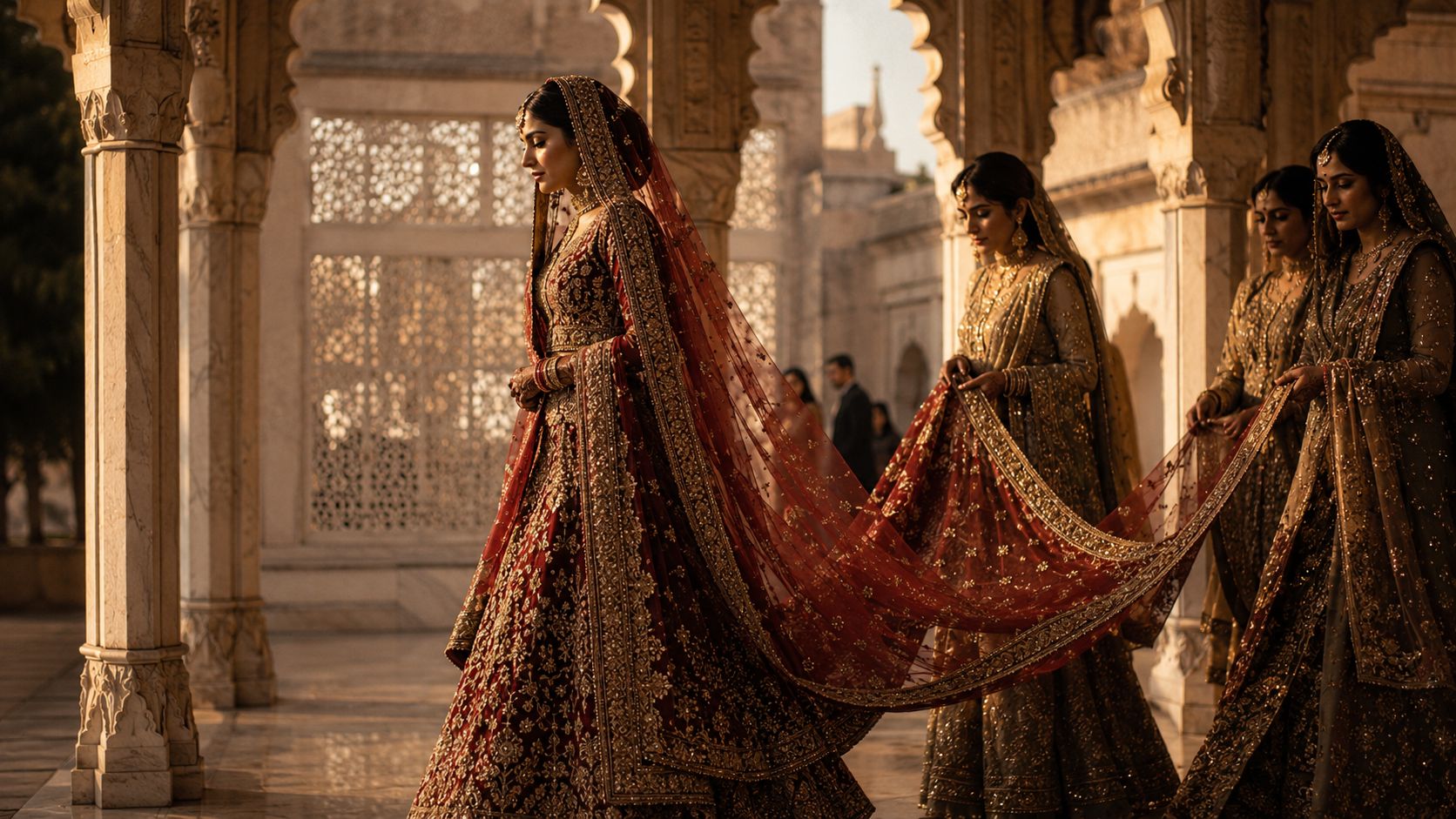 Trousseau editorial template — Baraat chapter intro