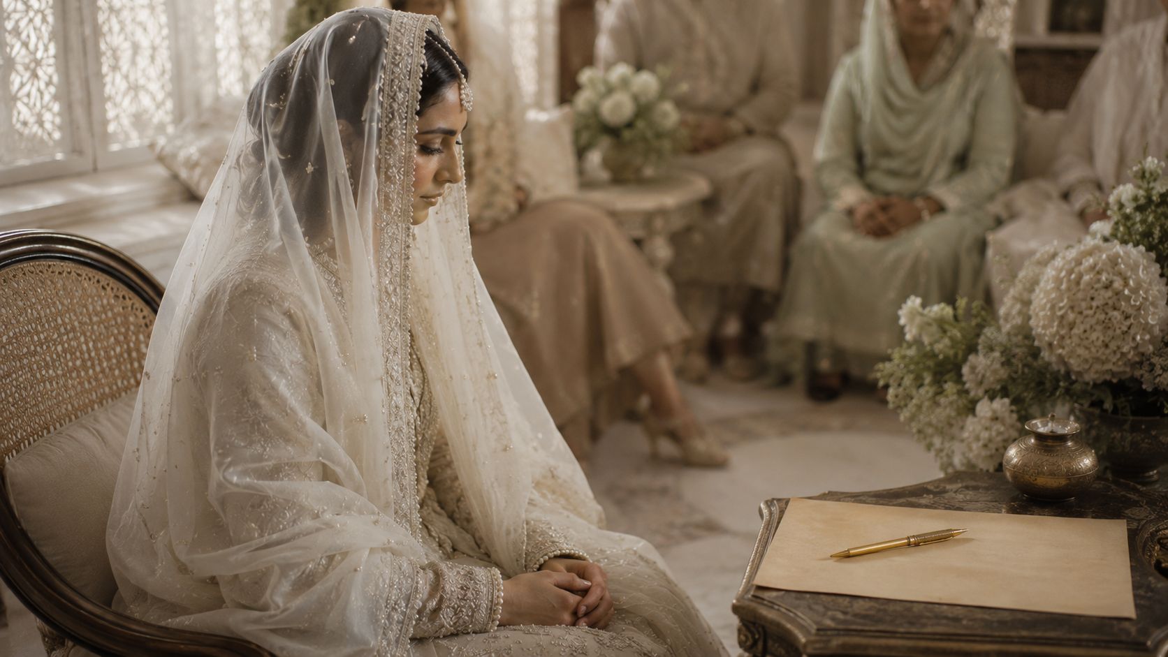 Trousseau editorial template — Nikah chapter intro