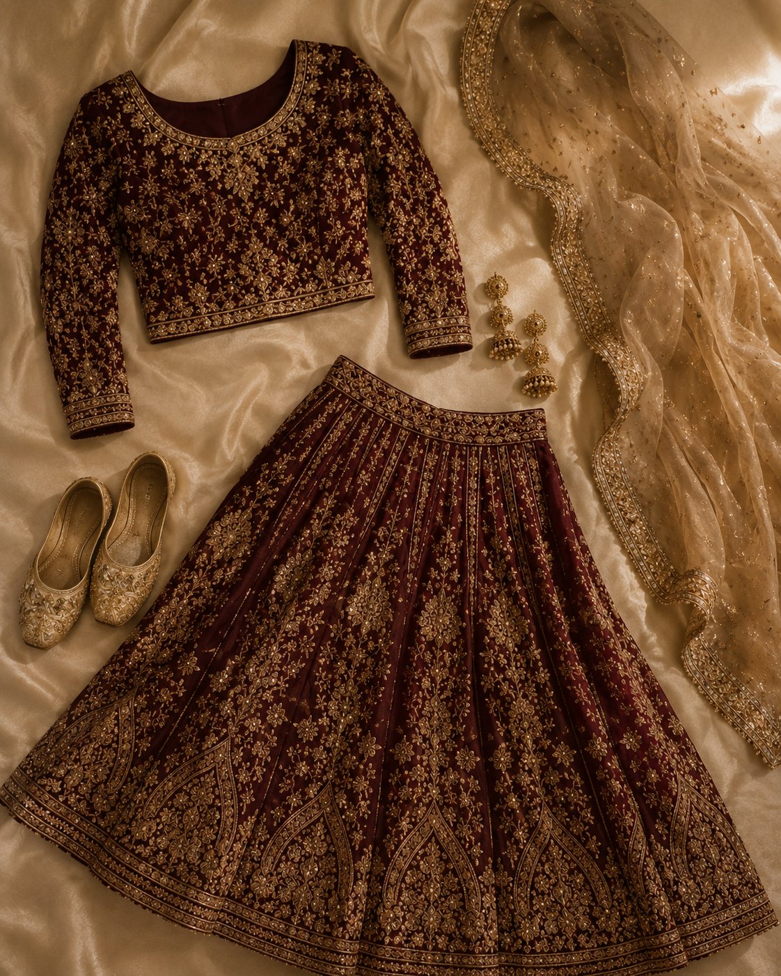 Look-Set Composer — Mehndi night look